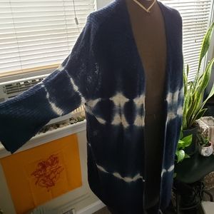 Torrid Blue Tye Dye Sweater